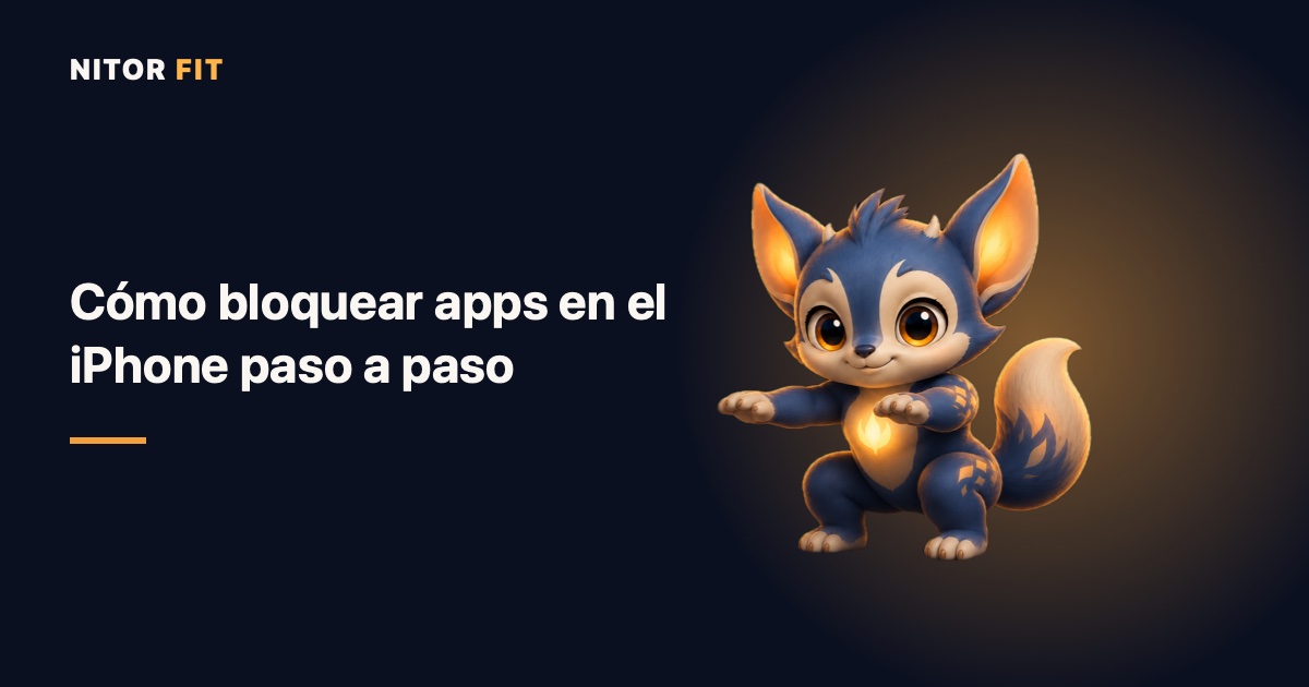 Cómo bloquear apps en el iPhone paso a paso (2026) Cómo bloquear apps en el iPhone paso a paso con Tiempo de uso